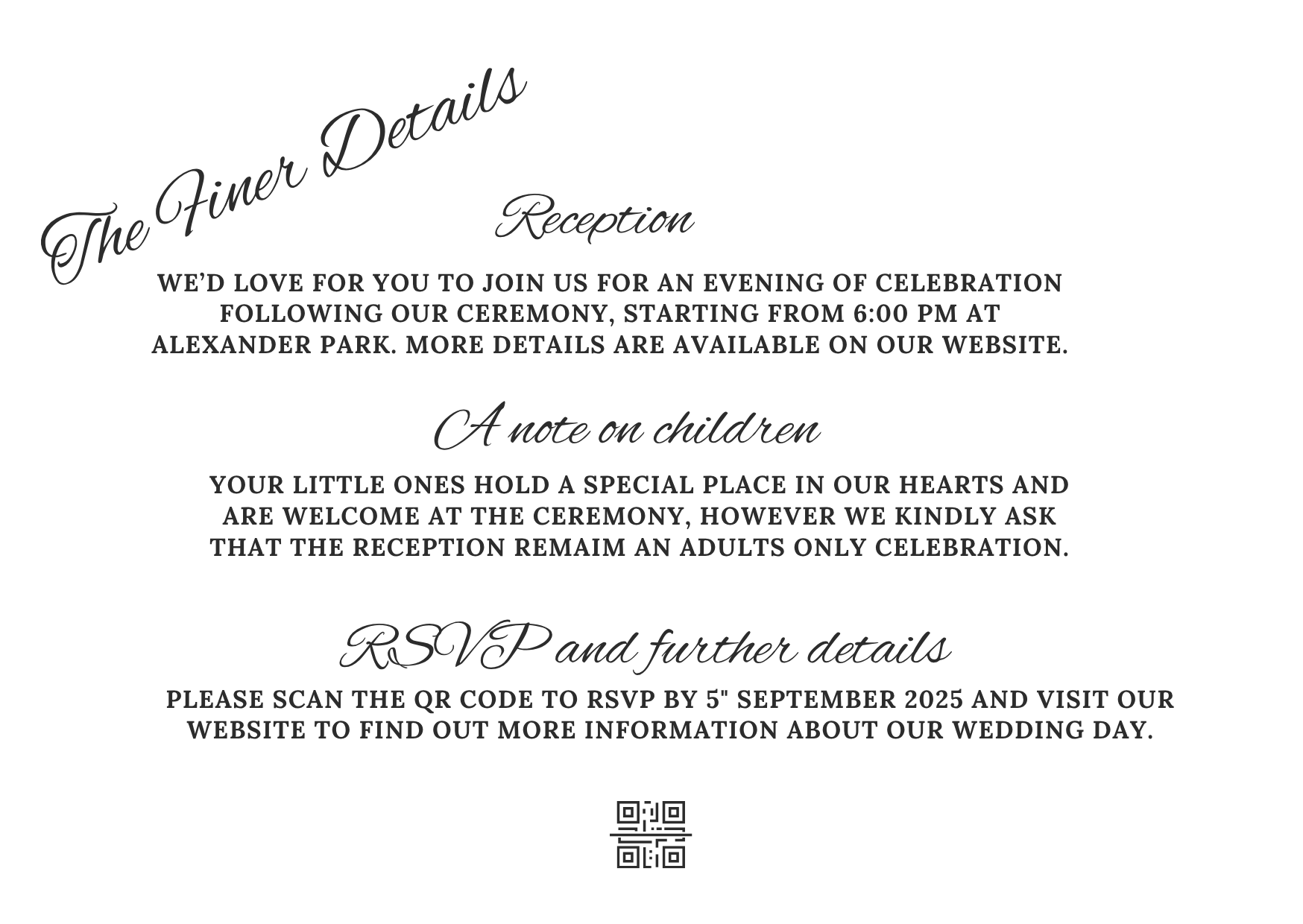 The Finer Detail Cards