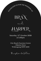Harper Wedding Invitation Set