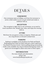 Harper Wedding Suite