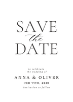 Amour Save the Date