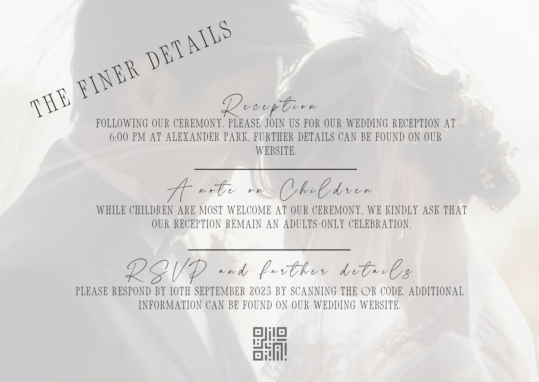 Charlotte The Finer Details Card