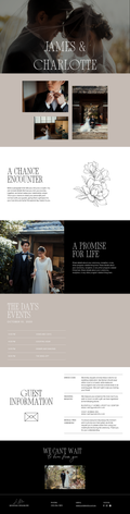 Charlotte Wedding Website