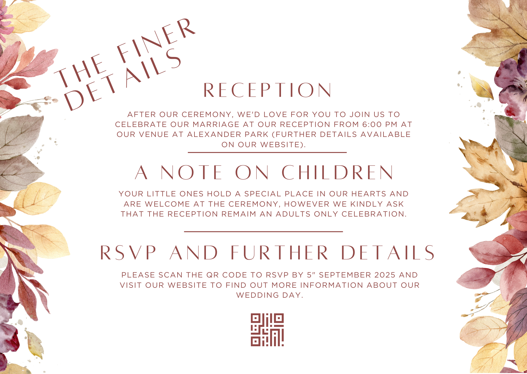 Ellie The Finer Details Card