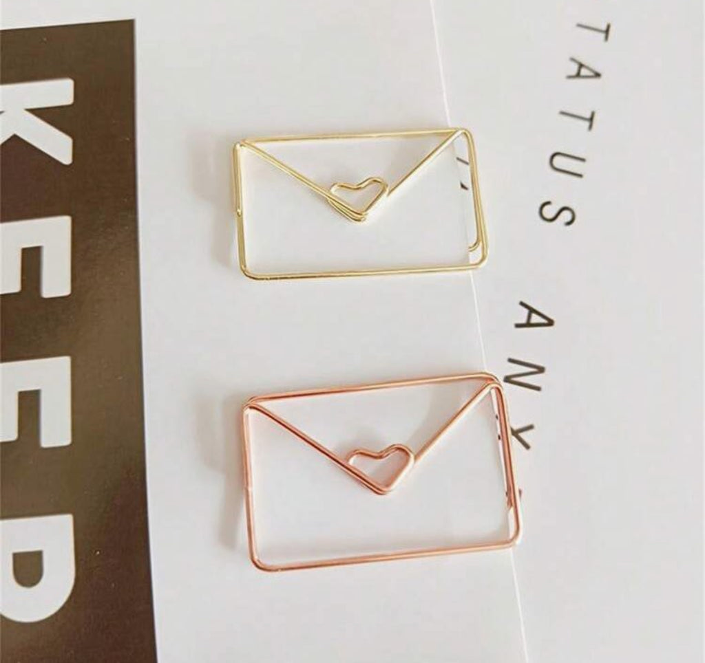 Envelope Paperclips x 30