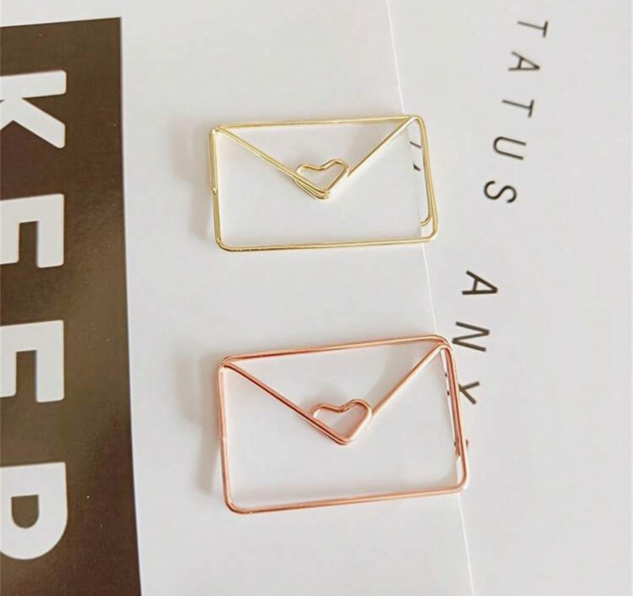 Envelope Paperclips x 30