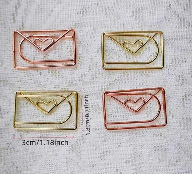 Envelope Paperclips x 30