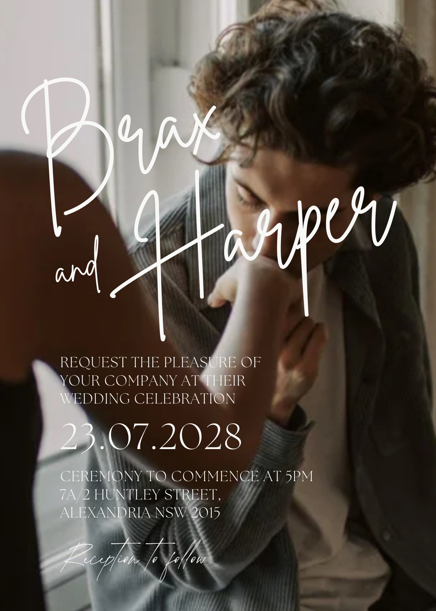 Harper Wedding Invitation