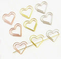 Heart Paperclips x 25