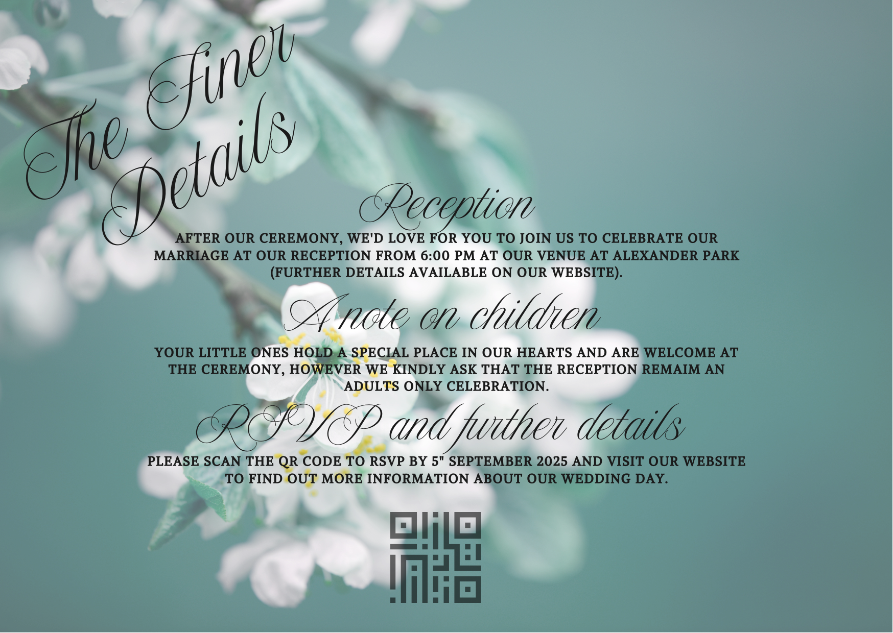 Jasmine Wedding Suite