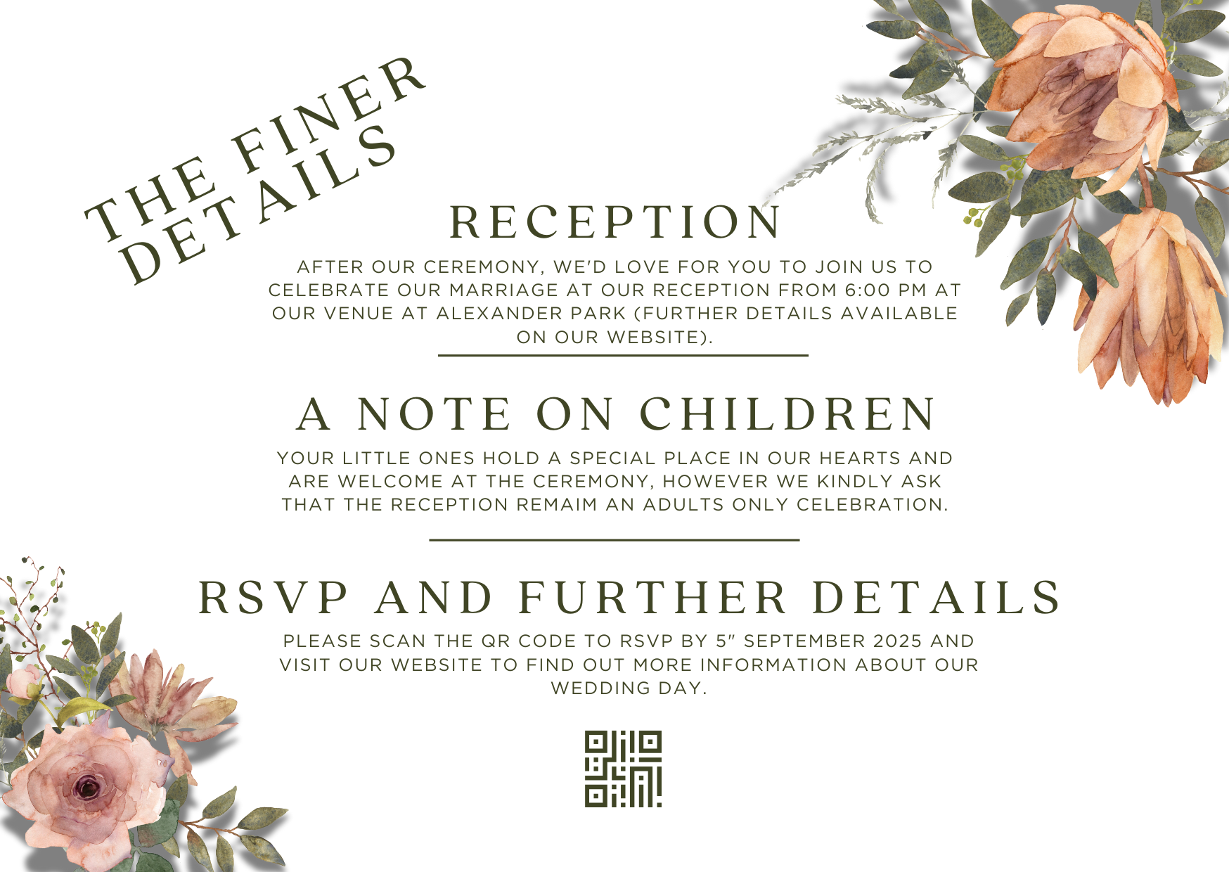 Scarlett The Finer Details Card