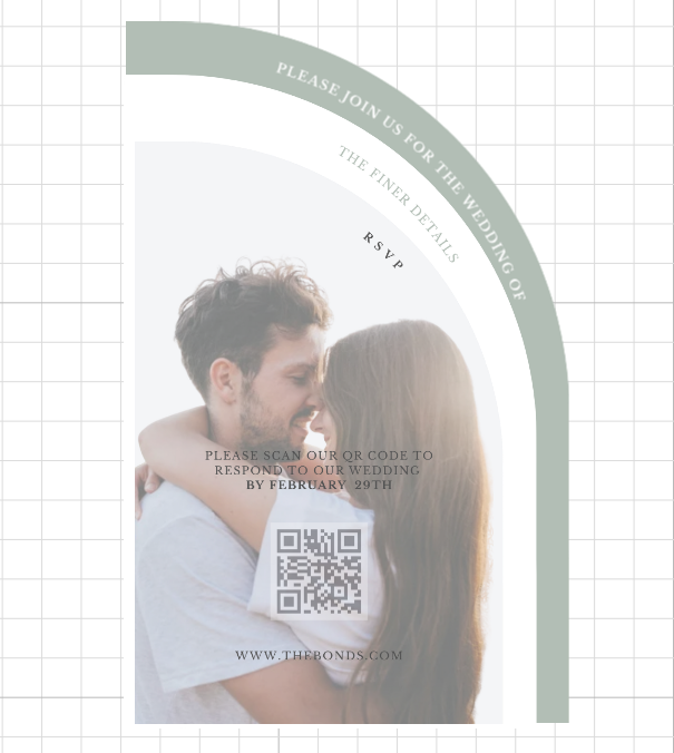 Sapphire Wedding Invitation Set