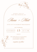 Sofia Wedding Invitation