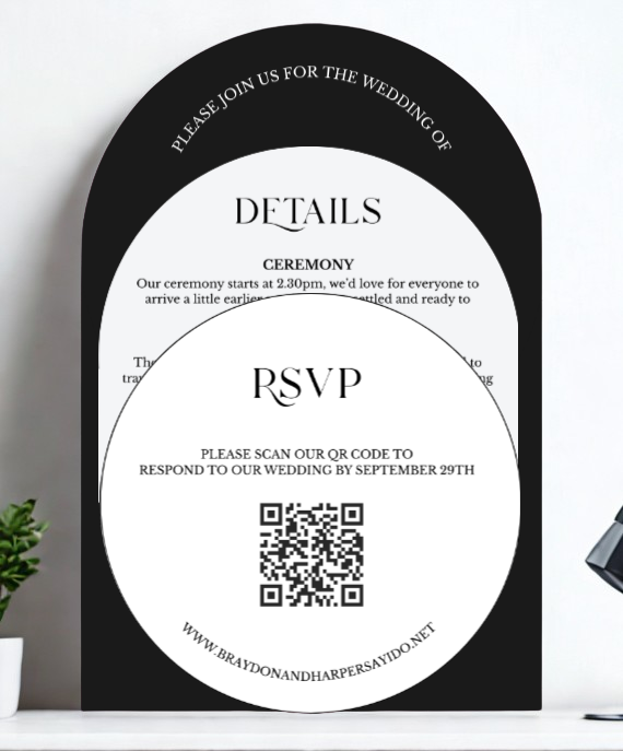 Harper Wedding Invitation Set