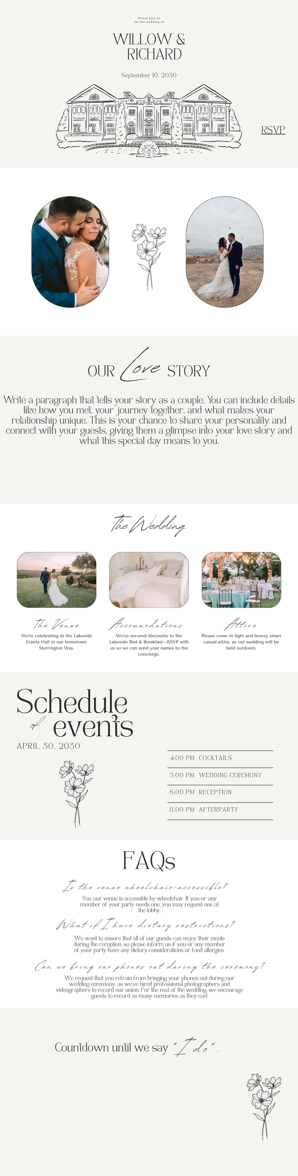 Willow Wedding Suite