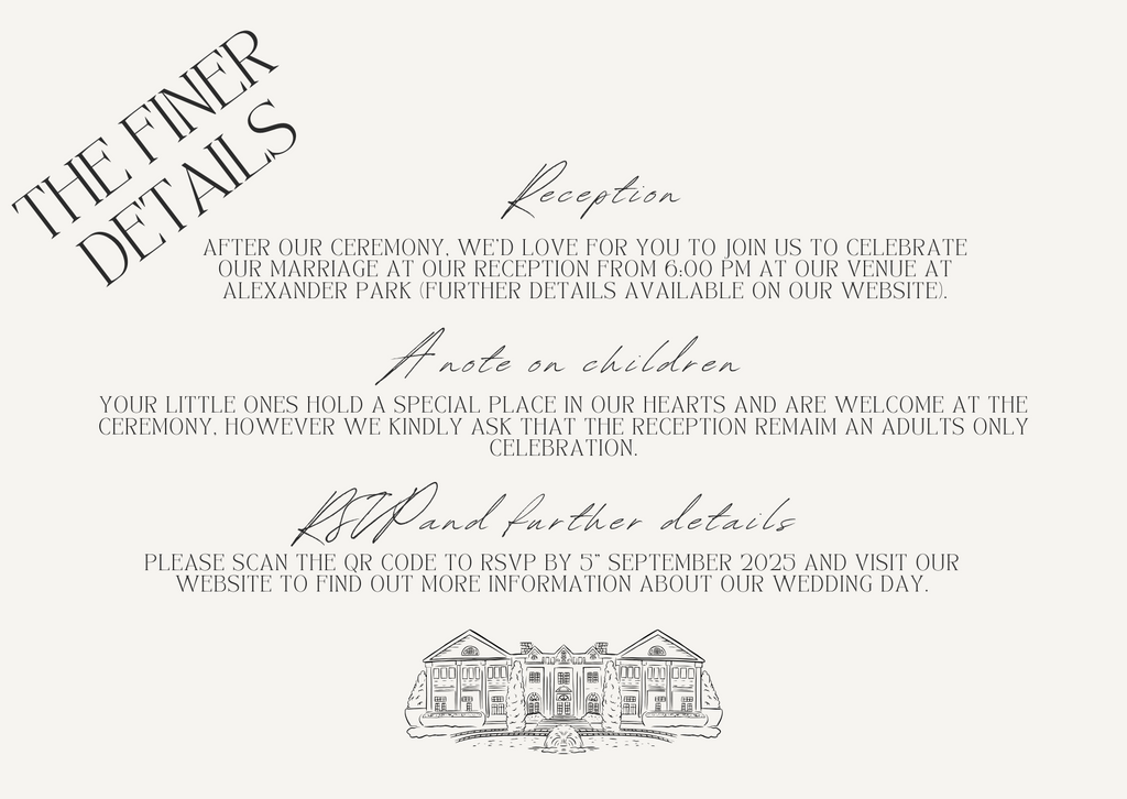 Willow Wedding Suite