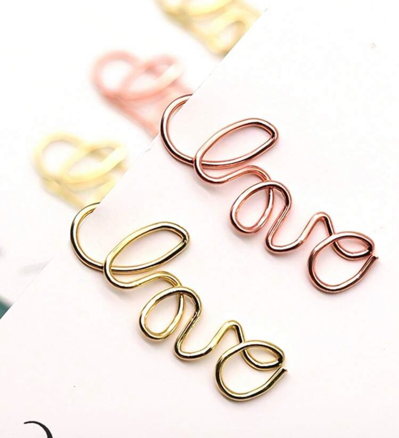 Love Paperclips x 30