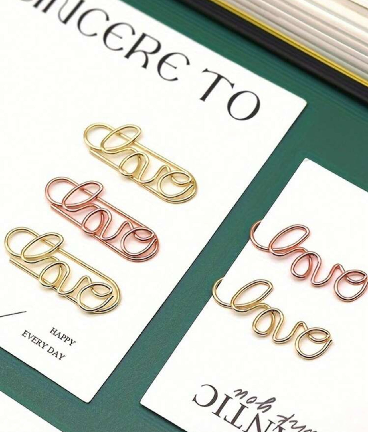 Love Paperclips x 30
