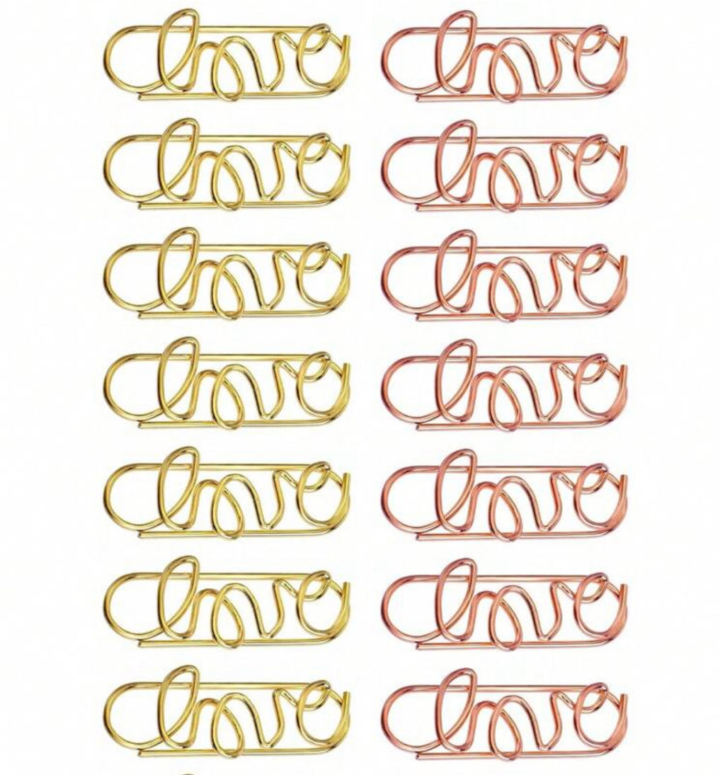 Love Paperclips x 30