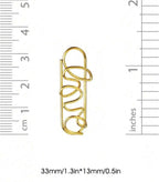 Love Paperclips x 30